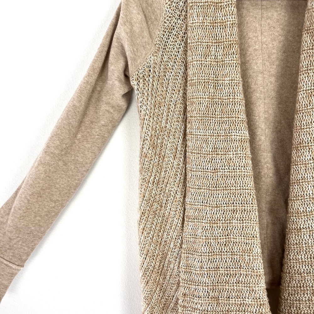 Saturday Sunday Anthropologie Casado Waterfall Knit Sweater Cardigan Size XS - Picture 4 of 9